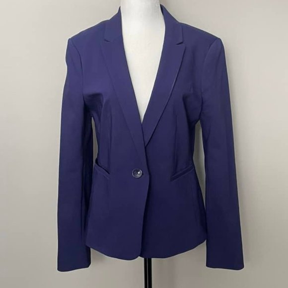 Royal Blue Suit Jacket - Size 10 - RW & Co - Picture 1 of 1